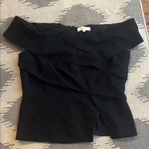 NWOT LOFT Asymmetrical Off The Shoulder Top